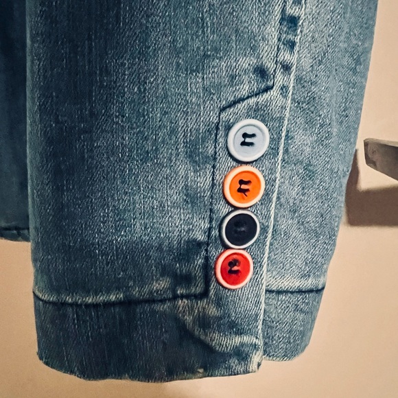 Denim sport coat size 54 - Picture 4 of 6